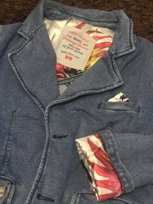 geaca devergo jeans blugi femei