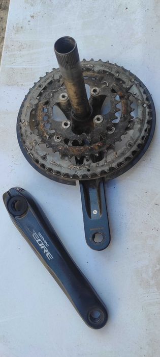 Курбели Shimano deore 3 плочи