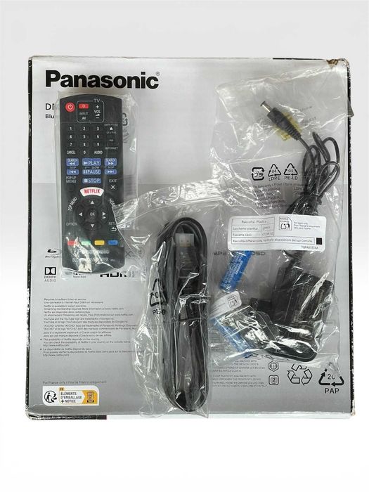Panasonic DMP-BD84EG-K 2D Blu-ray диск/DVD плейър Panasonic DMP-BD84