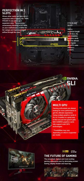 MSI GeForce GTX 1070 Ti Gaming  8GB GDDR5 256bit 12 месеца гаранция.
