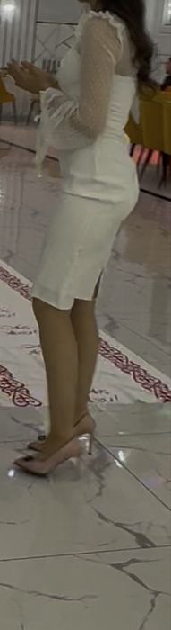 Платье белое на любой праздник