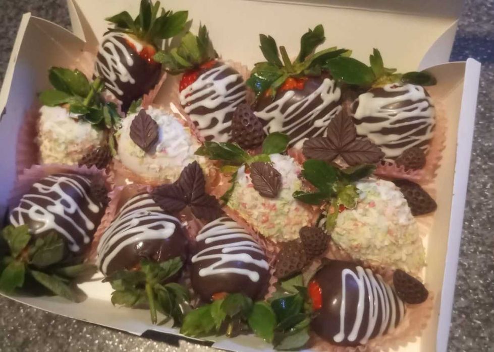 Клубника в шоколаде