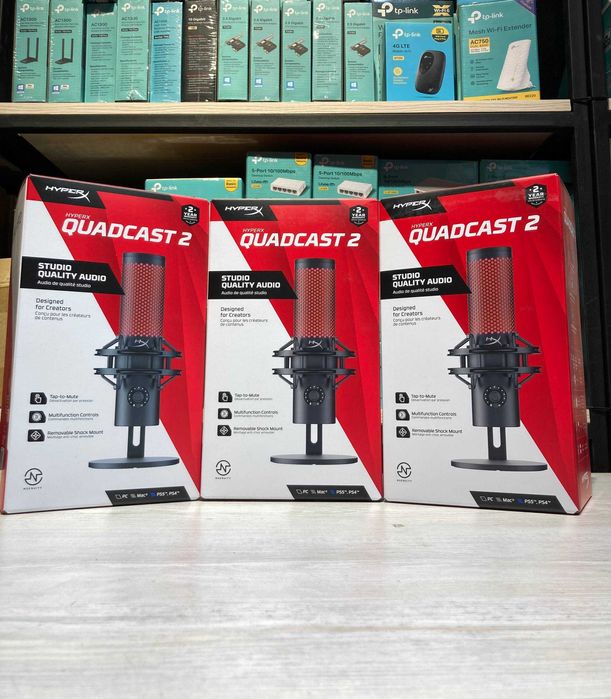 Микрофон HyperX QuadCast 2