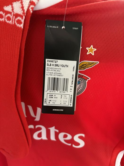 Adidas Benfica за 12годишно дете! Оригинален!!!