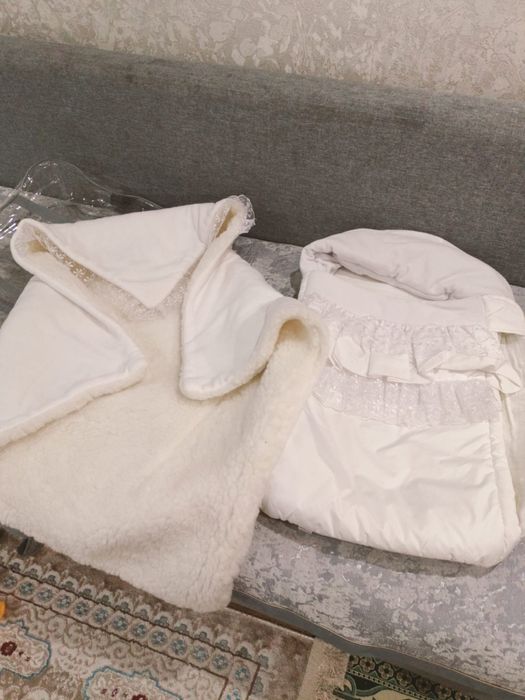 Зимний конверт  на выписку