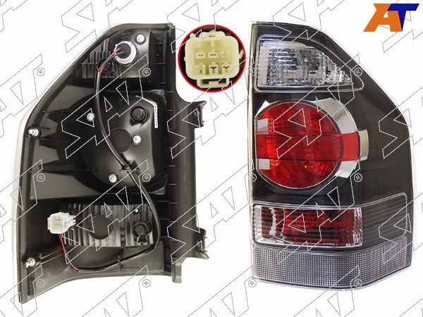 Фонарь задний Mitsubishi Pajero
