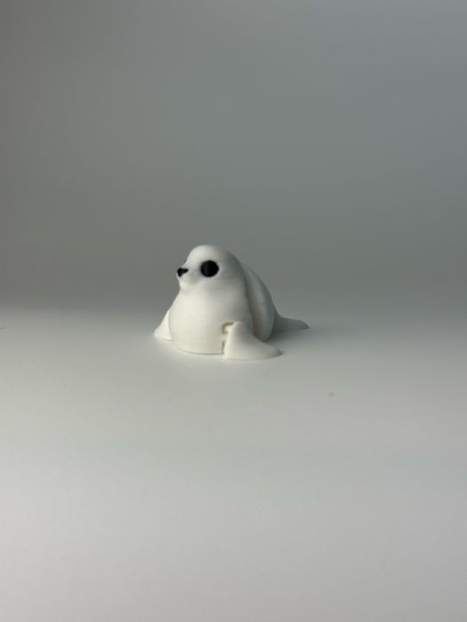3д 3d игрушка тюлень