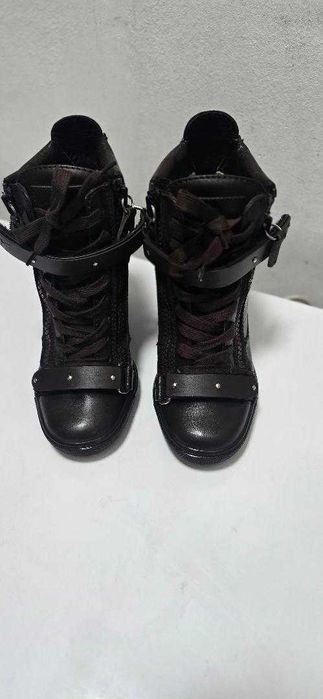 original ghete piele naturala Giuseppe Zanotti