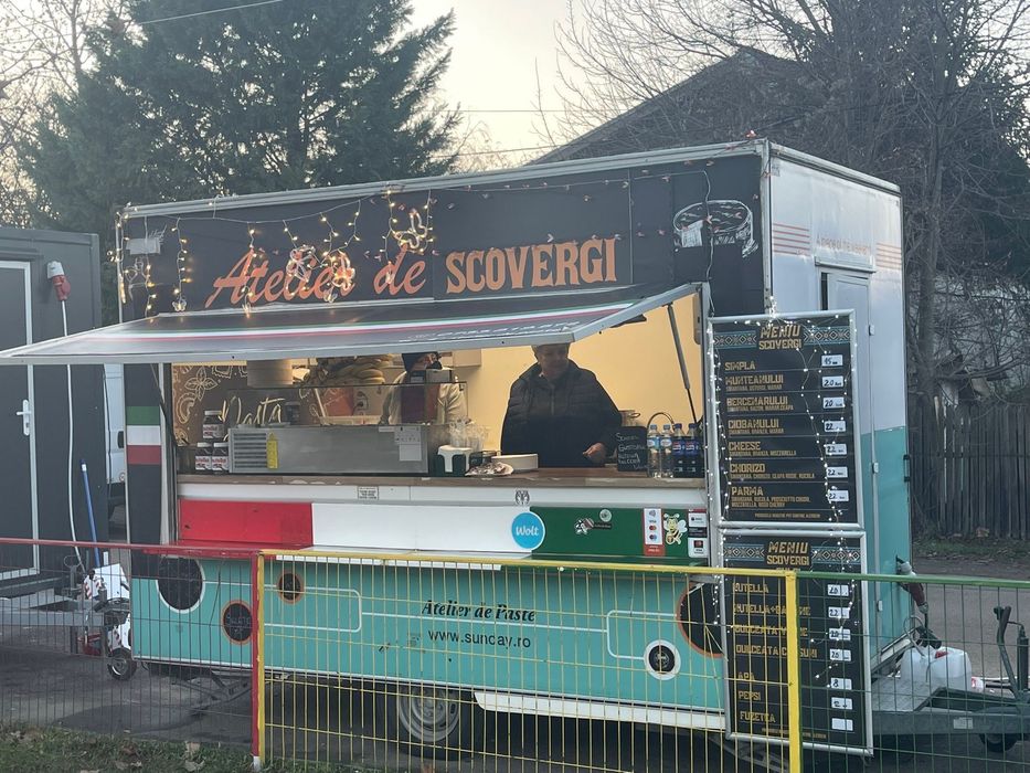Rulota food truck de vanzare sau inchiriere