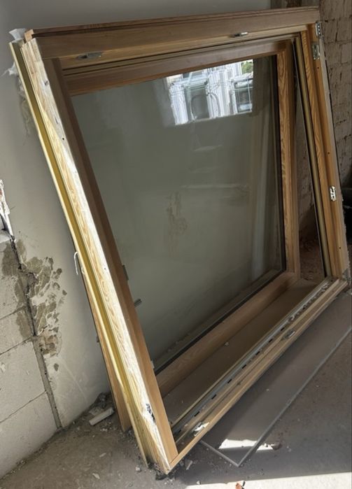 Ferestre lemn aluminiu  termopan mai multe dimensiuni Germania Garantie