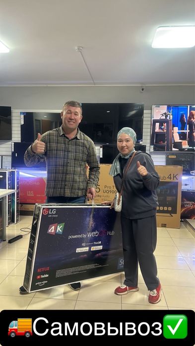 Новый телевизор по гарантии! Samsung Lg Smart Tv 4K