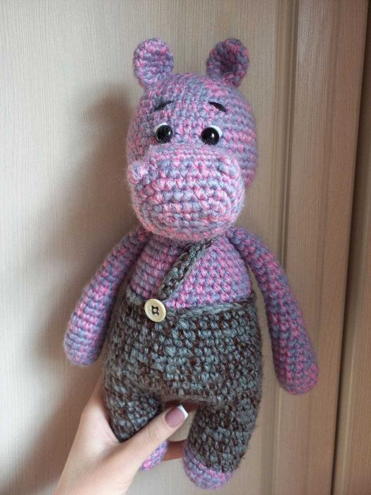 Вязаные игрушки ручной работы