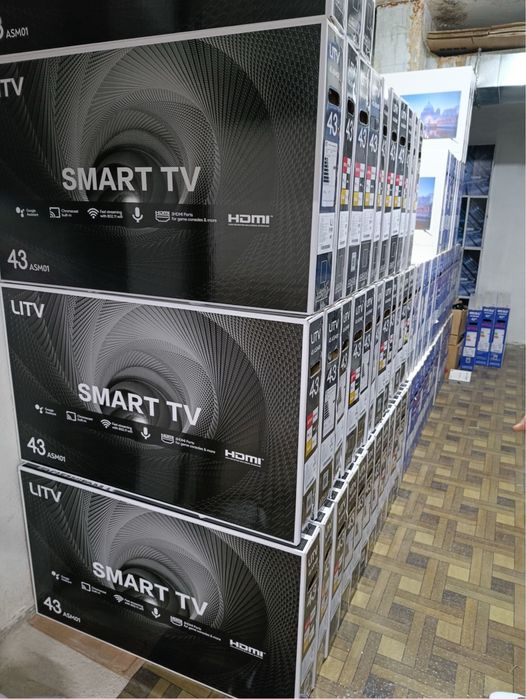 SAMSUNG -43  :50 : 55Smart TV + доставки бесплатно
