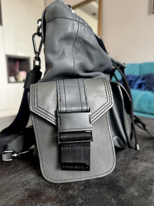 Раница Diesel от естествена телешка кожа