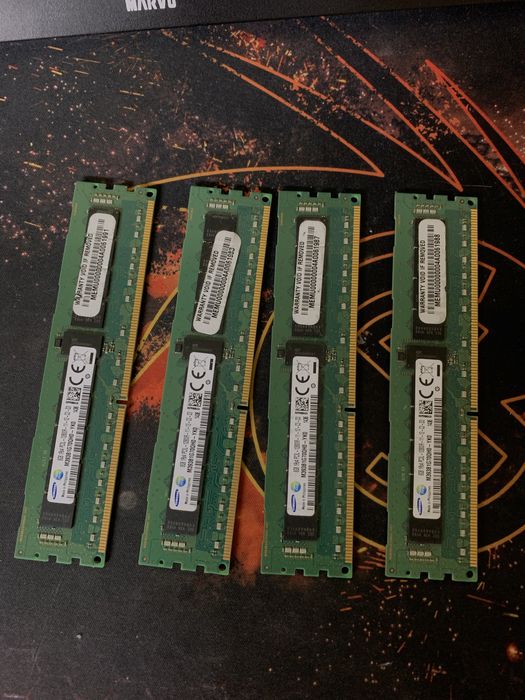 Kit 32gb ram DDR3 1600mhz