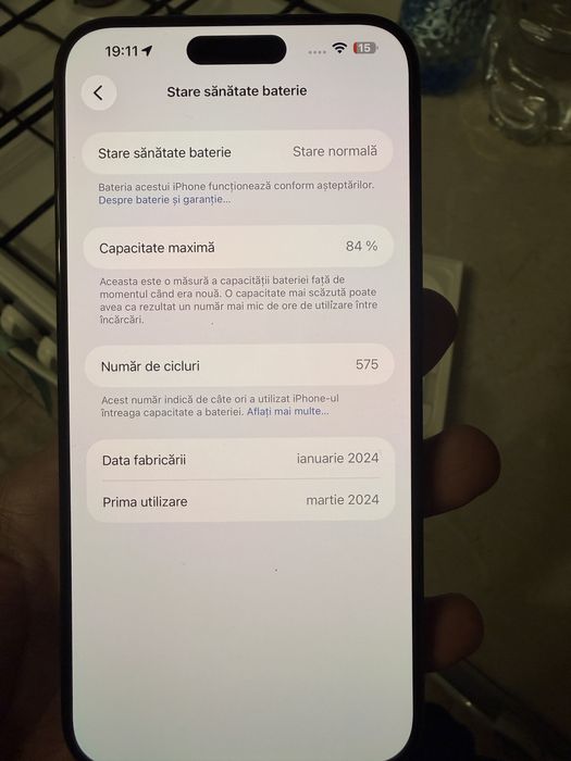 Iphone 15 Pro Max / impecabil