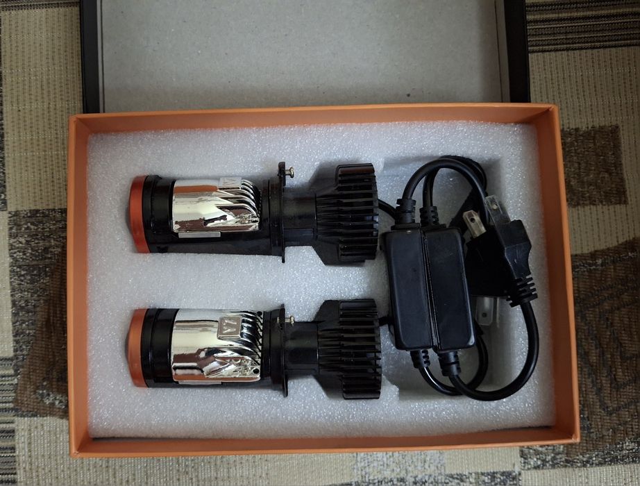 Mini led линзы H4