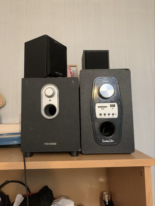 Обменяю два сабвуфера