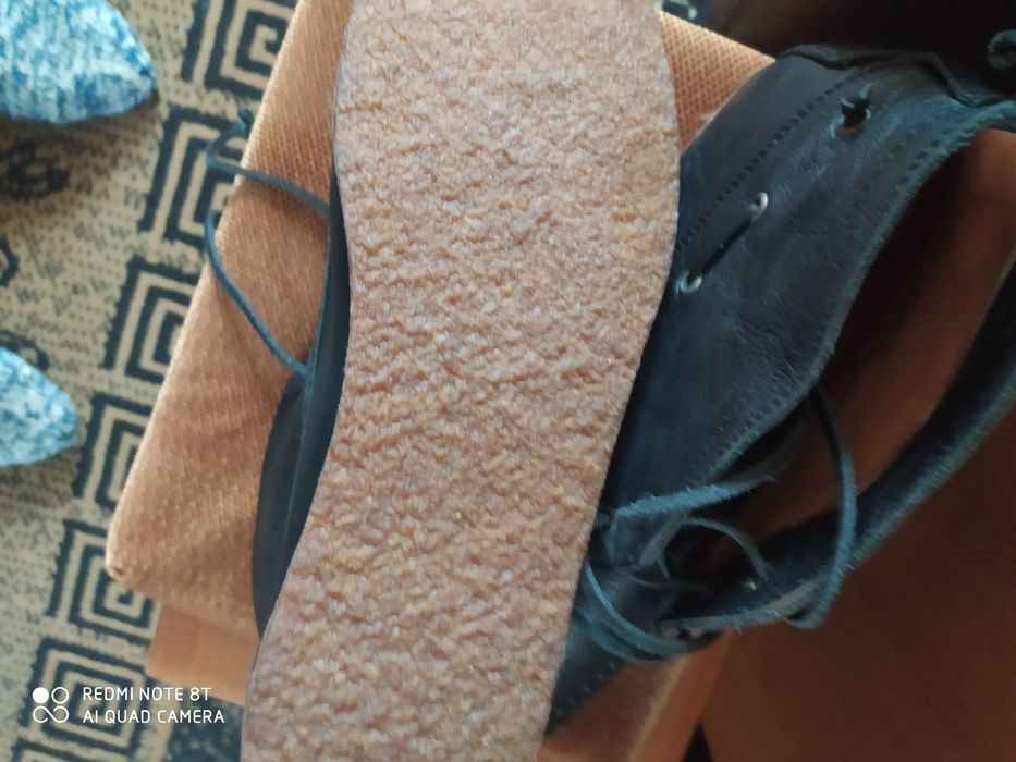 Продам ботинки мужские кожаные