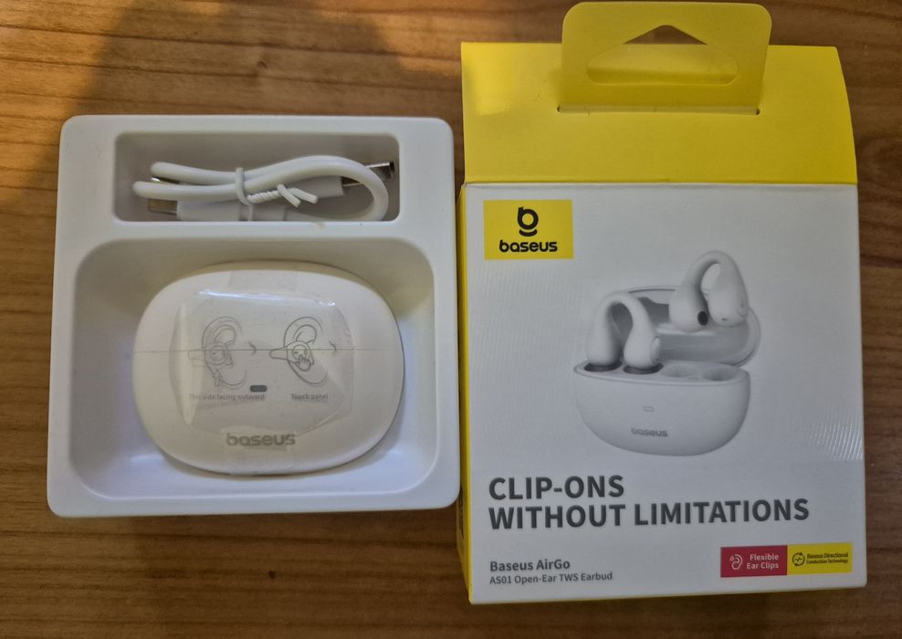 Vând Căști Baseus Clip-ons Noi