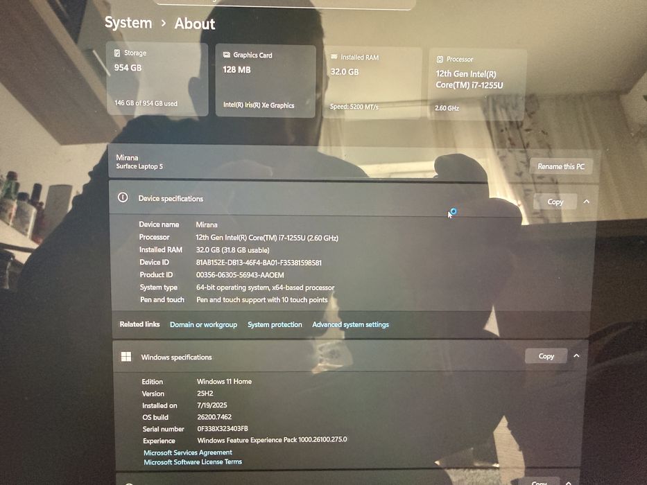 Laptop Business Mircrosoft Surface 5