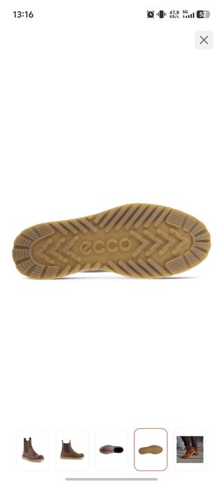 Качествнные Ботинки ECCO в идеальном состояний