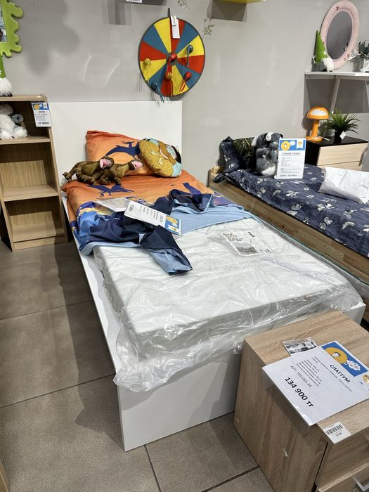 Ikea детские кровати белые 100х200