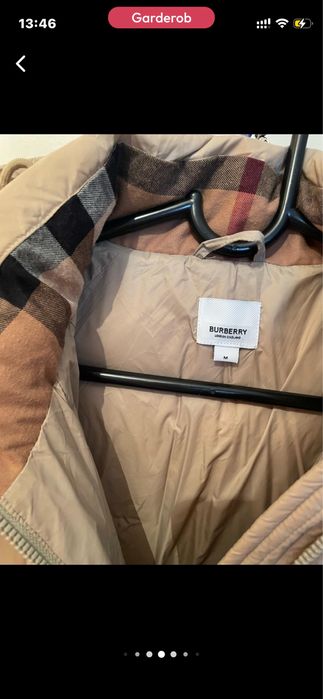 Пуховик Burberry