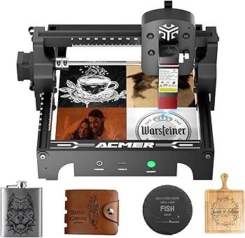 Промо Цена! Високопрецизна лазерна машина за рязане и гравиране Acmer