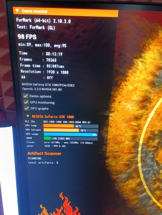 gtx ASUS ROG STRIX 1080 box + pastă / paduri noi