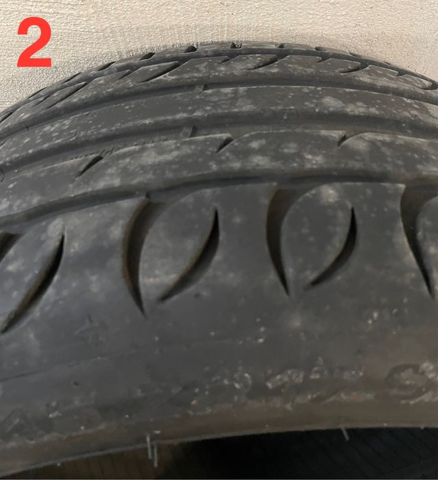 4 бр. джанти с летни гуми - 225/45/17