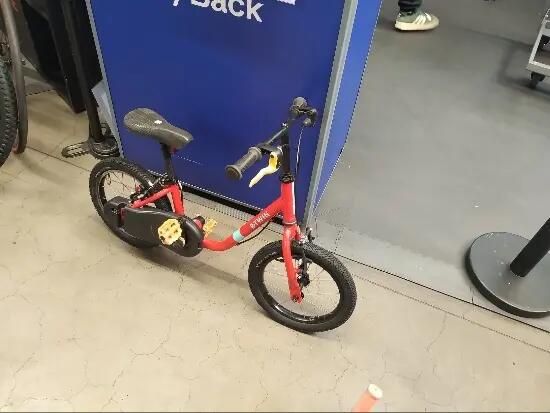 btwin 500 red 14" - (SecondHand) Decathlon