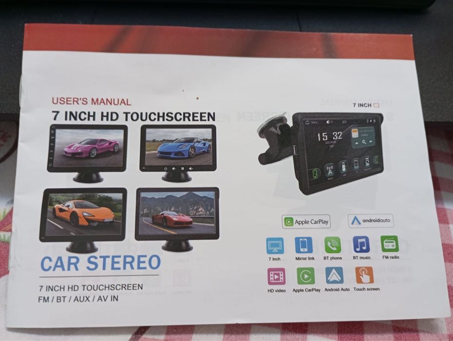 Vand carplay ,Android auto  camera mers inapoi