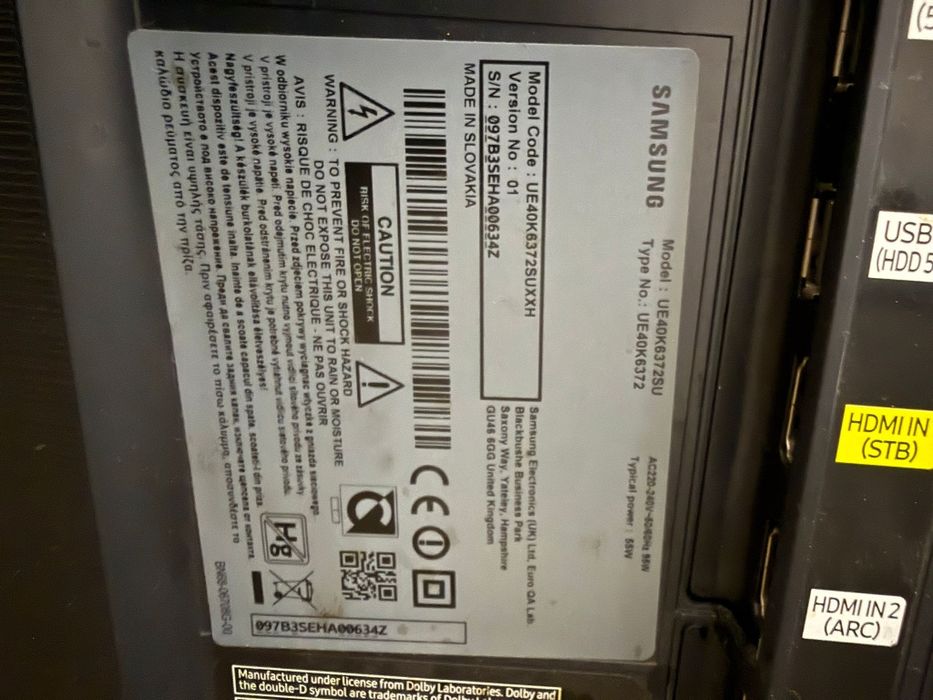 TV Samsung 101 Amanet BKG