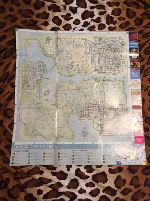 Harta gta san andreas originala