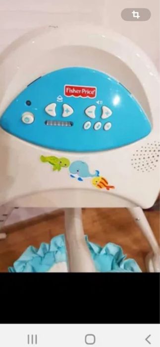 Бебешка люлка  Fisher Price