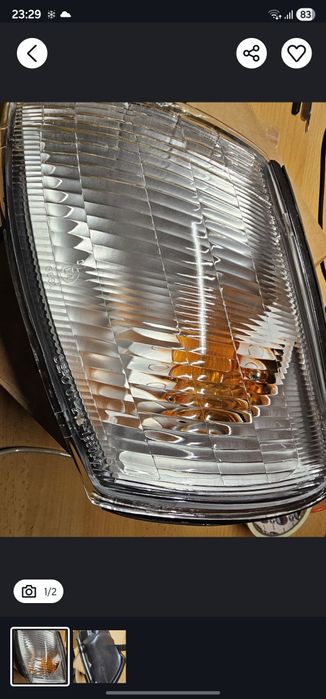 Фары,  карина е. поворотники.