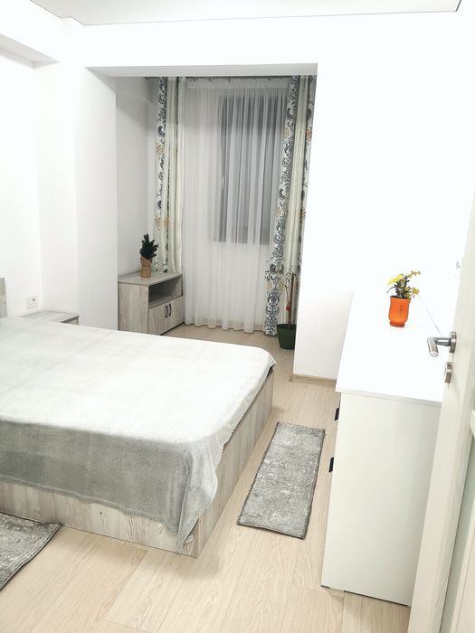 Închiriez apartament doua camere bloc rezidențial mobilat și utilat complet