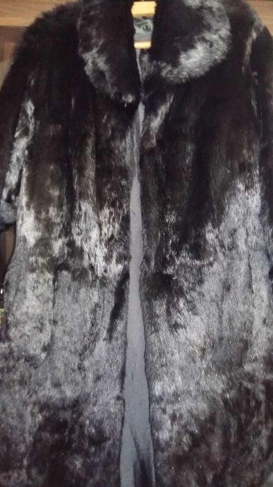 Haina de blana de iepure lunga