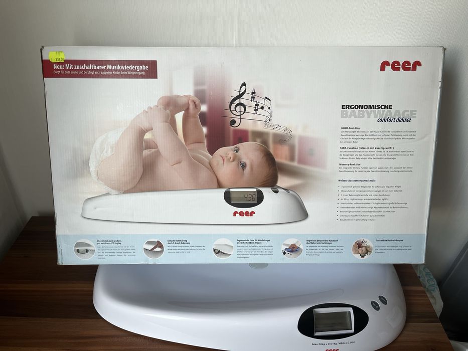 Електронна бебешка везна reer