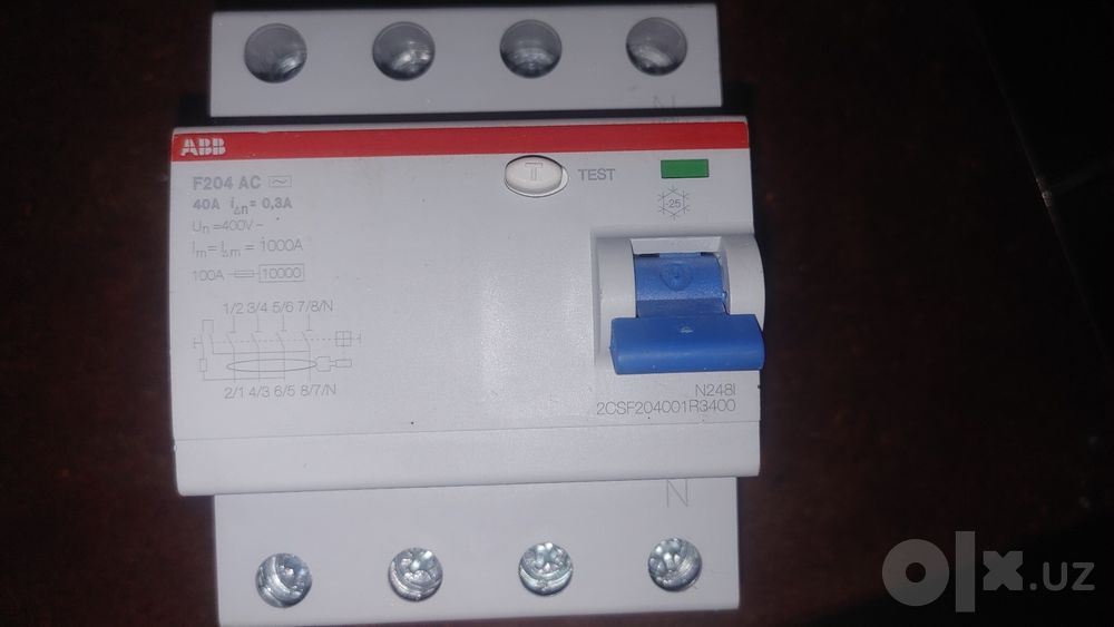 УЗО ABB  AC 4P 40A 30mA(3 фазный)