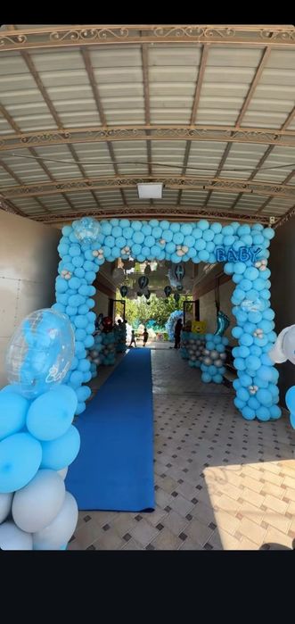 Шарли безаклар декор айикча хизмати