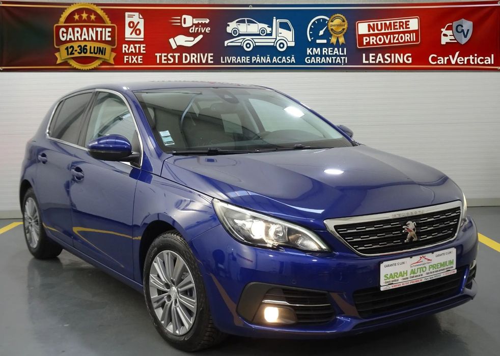 Peugeot 308 1.2i/130cp/KitAmbreiajInlocuite/Garantie18luni/RateCredit/LivrareAcasa