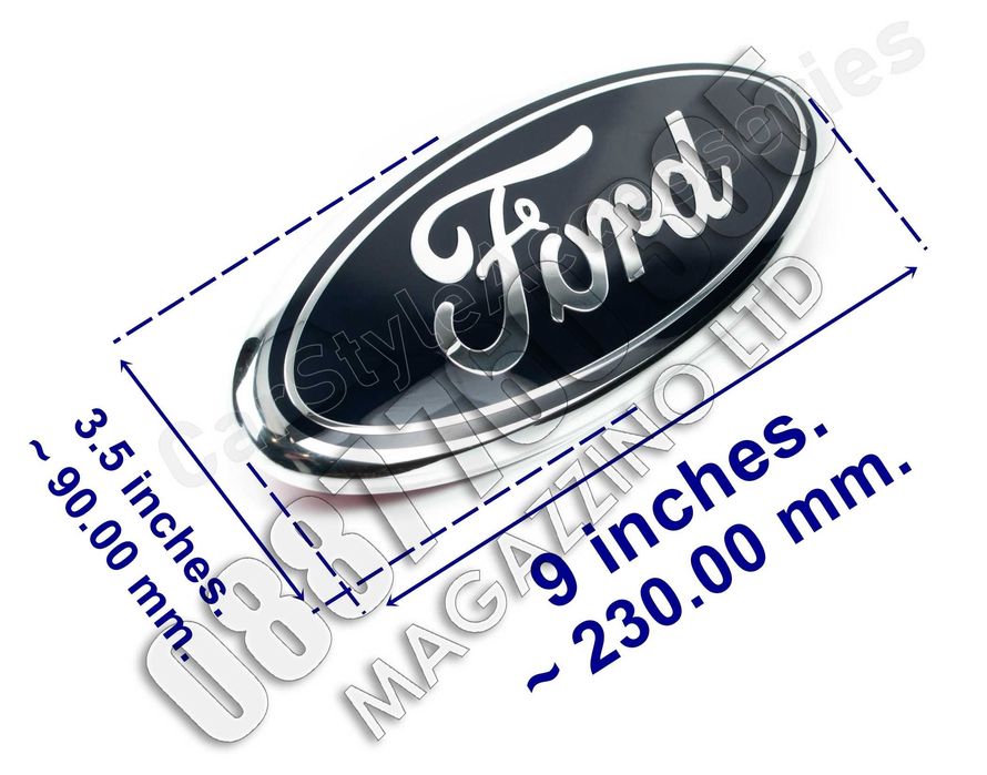 Голяма Емблема за Ford F150 230 мм. с пинове
