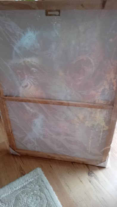 Tablou canvas pictură pe pânză cu sclipici si strasuri