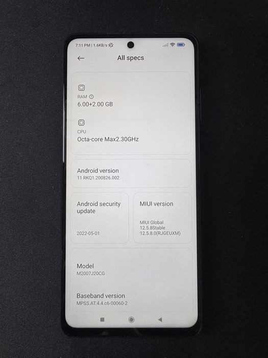 Vand telefon Poco X3 NFC 128GB 6GB RAM Ecran 120Hz