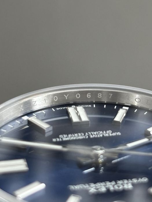 Rolex Oyster Perpetual 41mm  Blue Dial