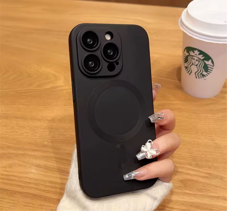 Iphone 16 17 AIR PLUS PRO MAX - Husa TPU Ultra Slim Neagra Completa