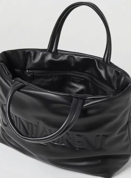YSL leather tote