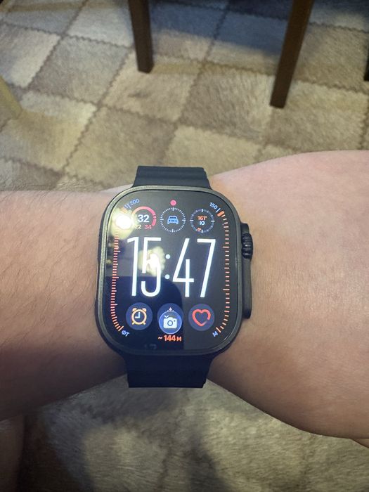 apple watch ultra 2 черные 49mm